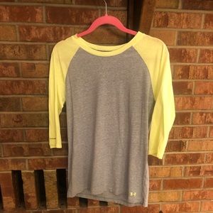 Under armour baseball shirt